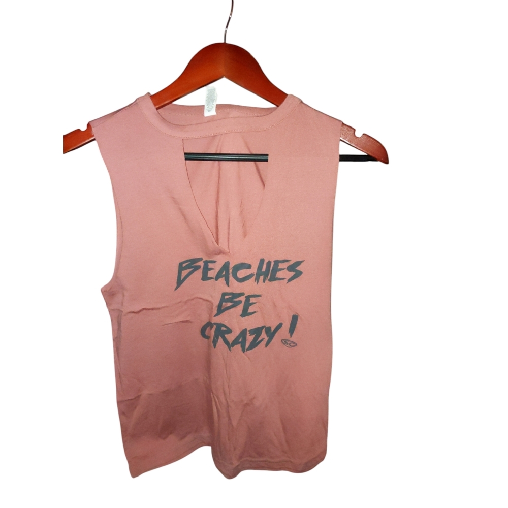 Bella Canvas Destressed Top Size Medium